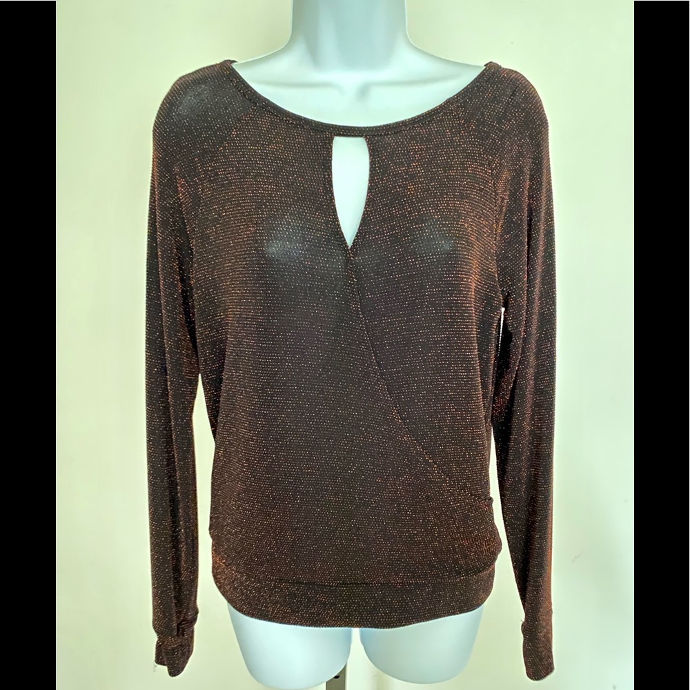 NWOT, Jennifer Lopez Copper on Black Irridescent